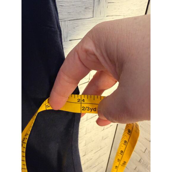 Talbots women’s navy sleeveless dress open upper back aline minimalist plus size - Picture 7 of 10